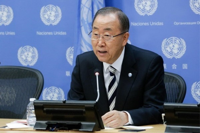 ổng thư ký Liên hợp quốc Ban Ki-moon. (Nguồn: UN)