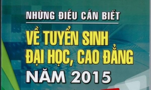 Hôm nay phát hành “Những điều cần biết về tuyển sinh ĐH, CĐ 2015"