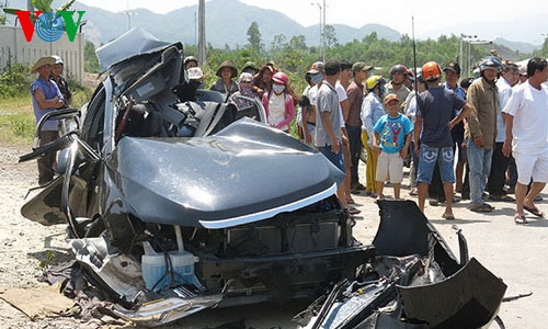 Năm 2014, gần 9.000 người chết do tai nạn giao thông