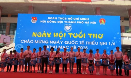 Cung Thiếu nhi Hà Nội khai mạc hè 2015