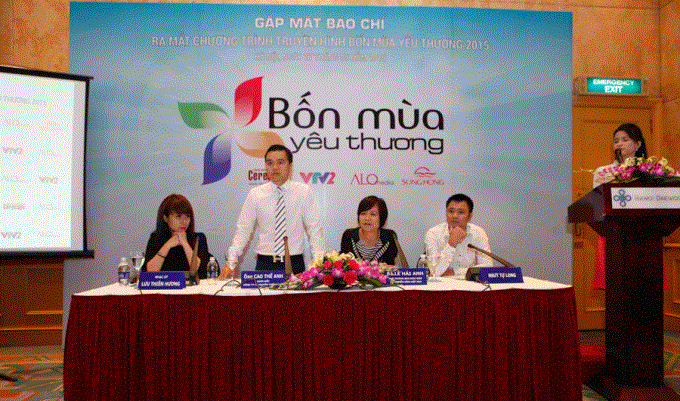 Gặp gỡ báo chí giới thiệu Chương trình “Bốn mùa yêu thương” 2015