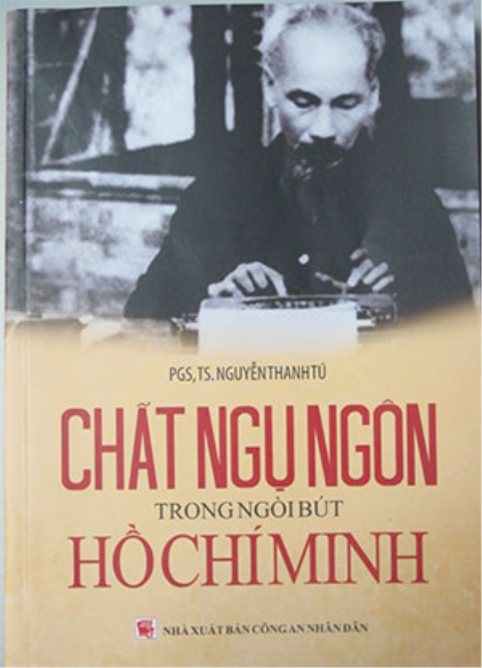 Bìa cuốn sách "Chất ngụ ngôn trong ngòi bút Hồ Chí Minh".