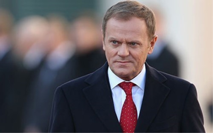 Chủ tịch Hội đồng châu Âu Donald Tusk (ảnh: Getty)