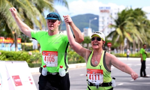 Trên 5.000 vận động viên tham gia cuộc thi Marathon Quốc tế Đà Nẵng 2015