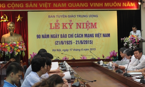 Ban Tuyên giáo Trung ương kỷ niệm 90 năm Ngày Báo chí cách mạng Việt Nam