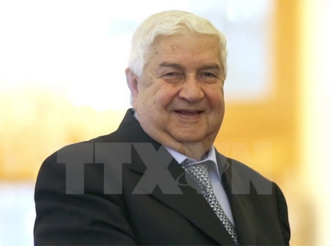 Ngoại trưởng Syria Walid Muallem. (Nguồn: AFP/TTXVN)