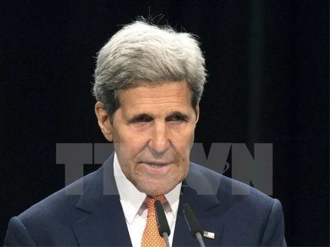 Ngoại trưởng Mỹ John Kerry. (Ảnh: AFP/TTXVN)