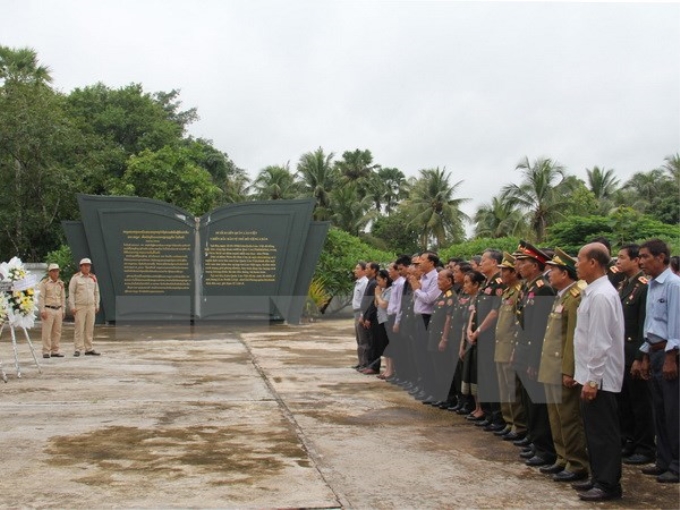 Quang cảnh buổi lễ. (Ảnh: Phạm Kiên/TTXVN)