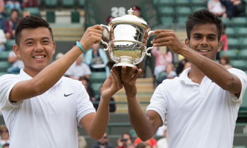 Lý Hoàng Nam vô địch giải trẻ Wimbledon