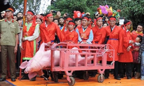 Nghi thức chém lợn, đập trâu làm “nóng” hội nghị về lễ hội