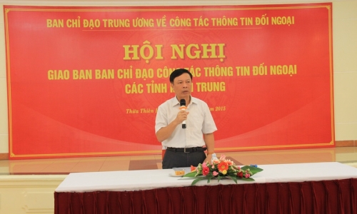 Tăng cường công tác thông tin đối ngoại ở các tỉnh miền Trung