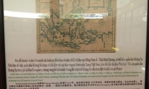 Triển lãm 100 bản đồ về Hoàng Sa, Trường Sa tại Bà Rịa-Vũng Tàu