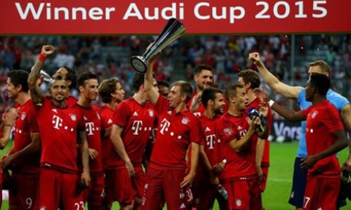 Bayern đánh bại Real đăng quang Audi Cup 2015