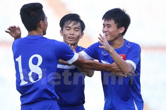 U19 Việt Nam đã sẵn sàng cho mục tiêu chinh phục đỉnh cao Đông Nam Á. (Ảnh: Vietnam+)