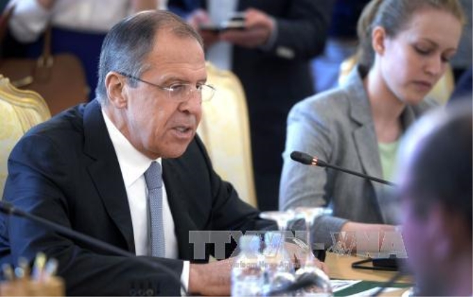 Ngoại trưởng Nga Sergei Lavrov. Ảnh: AFP