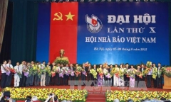 Đại hội lần thứ X Hội nhà báo Việt Nam