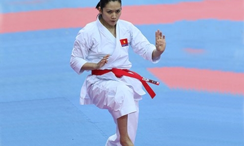 Giải Karatedo vô địch châu Á 2015: Việt Nam giành 1 Huy chương vàng, 1 Huy chương Đồng