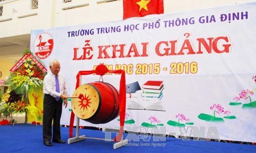 Thành phố Hồ Chí Minh: Không khí vui tươi trong ngày "Toàn dân đưa trẻ đến trường"