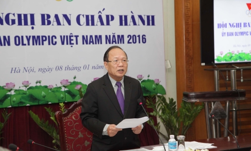 Hội nghị BCH Ủy ban Olympic Việt Nam năm 2016