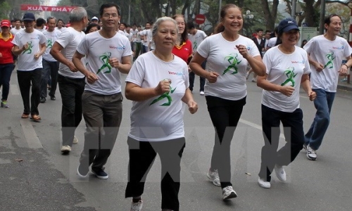 Toàn quốc hưởng ứng Ngày chạy Olympic vì sức khỏe toàn dân