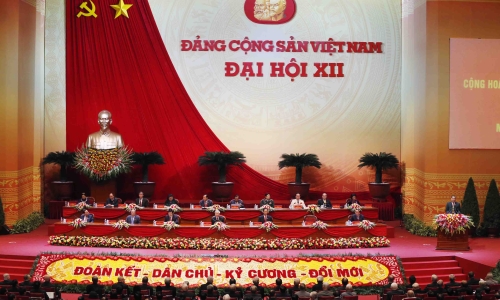 Khai mạc Đại hội XII của Đảng: Đại hội "Đoàn kết - Dân chủ - Kỷ cương - Đổi mới"