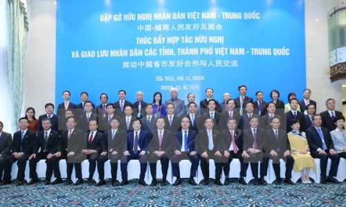 Thúc đẩy hợp tác, giao lưu nhân dân Việt Nam-Trung Quốc