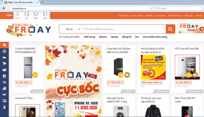 Online Friday 2016 năm nay đã được cải tiến thêm nhiều hành vi chống gian lận (ảnh minh họa)