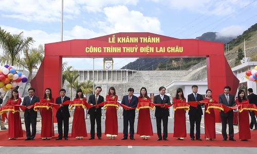 Khánh thành công trình Thủy điện Lai Châu