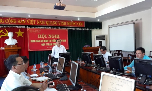 Đồng Nai: Giao ban an ninh tư tưởng, văn hóa quý IV/2016