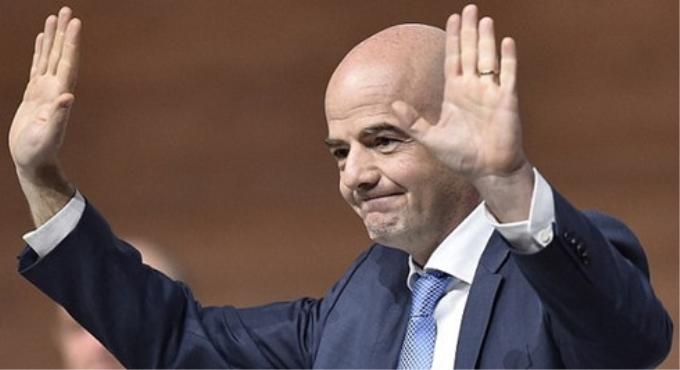 Ông Gianni Infantino, cựu Tổng thư ký LĐBĐ châu Âu (UEFA), đã trở thành vị Chủ tịch FIFA thứ 9