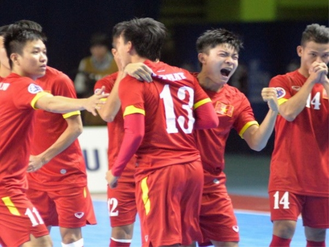 Tuyệt vời Futsal Việt Nam. (Ảnh: AFC)