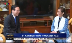 Trưởng Ban Tuyên giáo Trung ương Võ Văn Thưởng thăm và chúc mừng Ngày Thầy thuốc Việt Nam