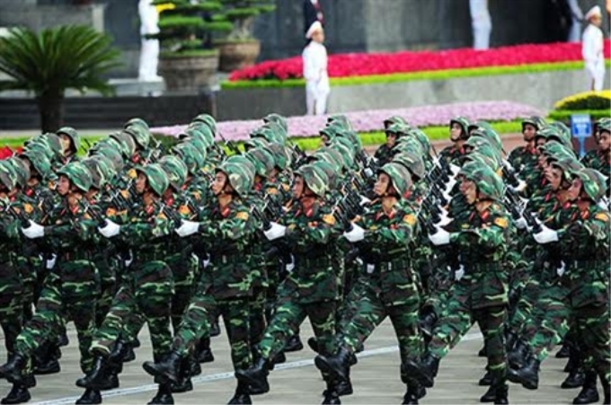 Cán bộ, chiến sĩ quân đội là một trong các lực lượng đi tiên phong trong đấu tranh ngăn chặn mầm mống “tự diễn biến”, “tự chuyển hóa”.  Ảnh minh họa: qdnd.vn.