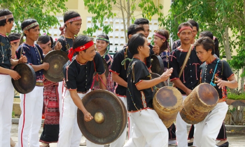 Nghệ thuật trình diễn trống đôi, cồng ba, chiêng năm được công nhận là Di sản văn hóa phi vật thể quốc gia