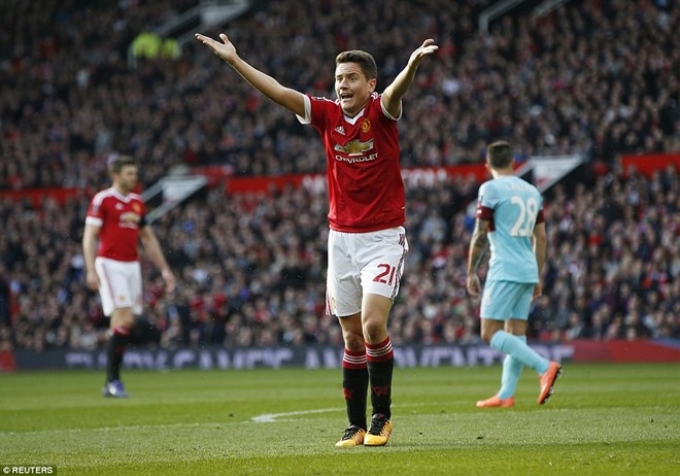 Manchester United sẽ gặp Everton nếu thắng West Ham. (Nguồn: Reuters)