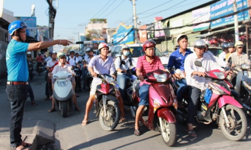 Khởi động chương trình tuổi trẻ tham gia đảm bảo an toàn giao thông