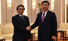 Đặc phái viên của Tổng bí thư Nguyễn Phú Trọng gặp Chủ tịch Trung Quốc