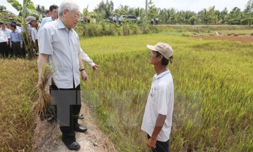 Trung ương luôn sát cánh cùng bà con vùng hạn mặn vượt khó khăn