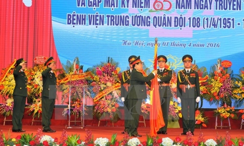 Bệnh viện Trung ương Quân đội 108 đã góp phần tô thắm hình ảnh Bộ đội cụ Hồ