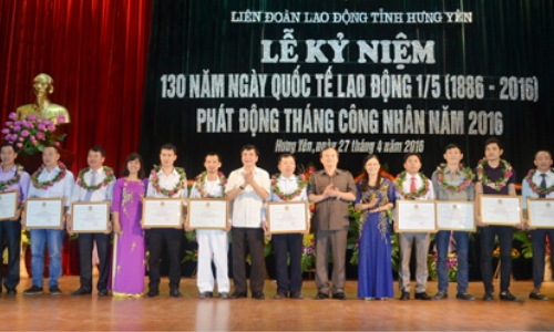 Phát động "Tháng công nhân" năm 2016 - Tiếp tục cải thiện đời sống người lao động