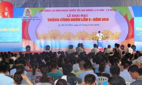 Nhiều hoạt động ý nghĩa nhân Tháng Công nhân tại Thành phố Hồ Chí Minh