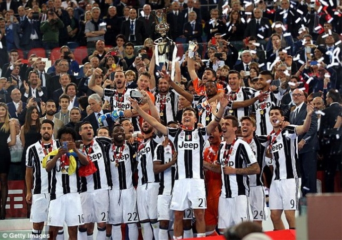 Juventus lần thứ 11 đăng quang Coppa Italia. (Nguồn: Getty Images)