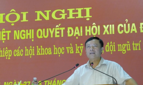 Hội nghị học tập, quán triệt Nghị quyết Đại hội XII của Đảng dành cho đội ngũ trí thức