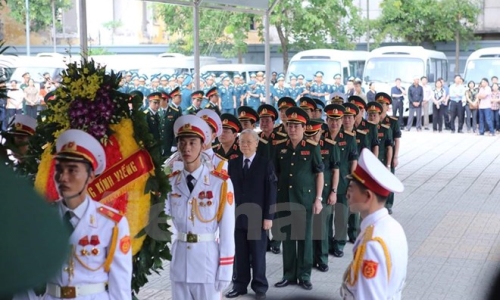 Lễ viếng, truy điệu 9 quân nhân phi hành đoàn CASA-212