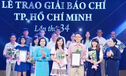 51 tác phẩm báo chí xuất sắc đạt Giải Báo chí TP.Hồ Chí Minh lần thứ 34