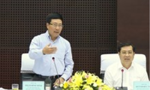 Phó Thủ tướng Phạm Bình Minh kiểm tra việc chuẩn bị APEC tại Đà Nẵng