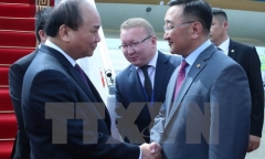 Thủ tướng Nguyễn Xuân Phúc bắt đầu thăm chính thức Mông Cổ