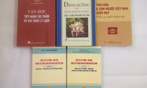 Ra mắt năm cuốn sách nghiên cứu, lý luận về văn hóa, văn học - nghệ thuật