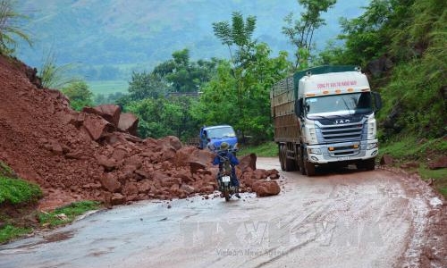 Nguy cơ cao sạt lở đất ở vùng núi phía Bắc