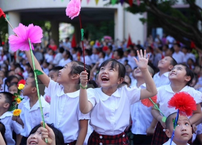 Khai giảng năm học mới. (Ảnh minh hoạ: TTXVN)